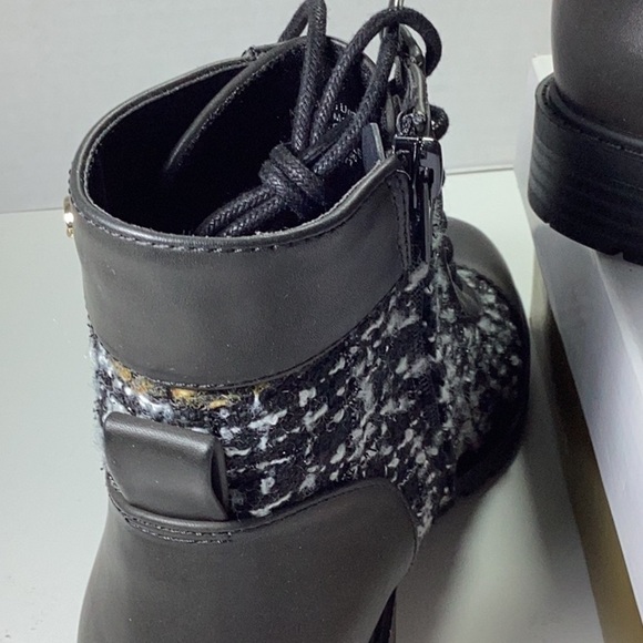 Charter Club Vandelle Womens Zip up Ankle Combat & Lace-up Boots, - Picture 11 of 12